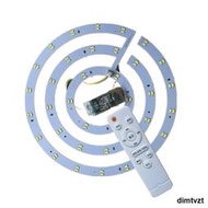 LED吸頂燈改造燈板燈條雙色三色無極調光圓形環形燈管5730燈帶
