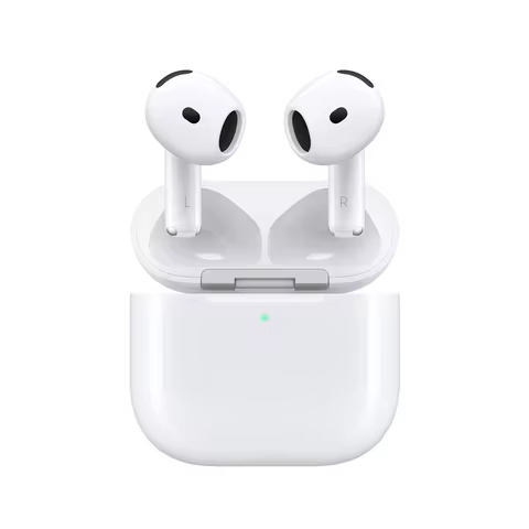 Apple airpods 4 wireless headphones, with/without active noise cancellation, bluetooth 5.3, custom s