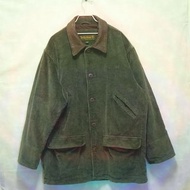 三件7折🎊 Timberland 大衣 夾克 外套 綠 燈心絨 極稀有 老品 復古 古著 vintage