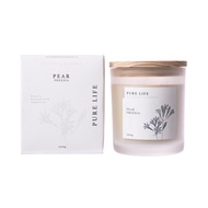 HOLA 和樂家居 Pure Life 覓靜系列 香氛燭杯  青梨小蒼蘭  200g  1個