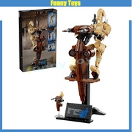 75428,Battle Droid with STAP,Building Blocks,Space Soldier, Interstellar Robot Toys Gifts for Boys