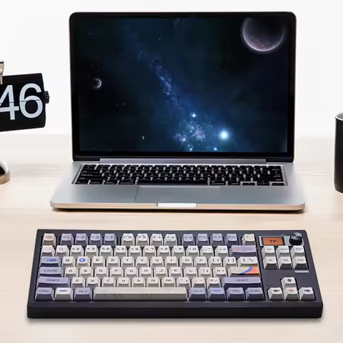 GMK87 Mechanical Keyboard Kit Computer Keyboard VIA-programmable Silent Keyboard Bluetooth-Compatibl
