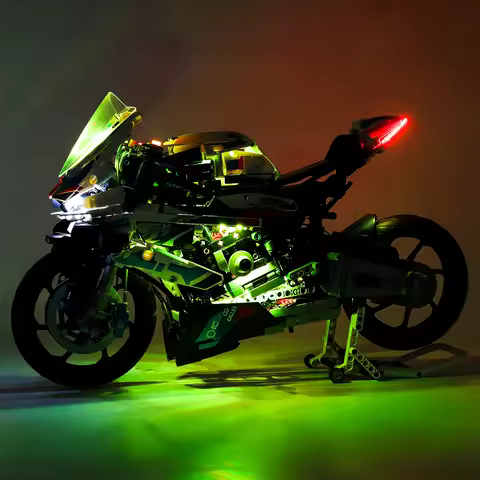 LED Light Kit Compatible with LEGO Technic BMW M 1000 RR Motorcycle 42130 Building Blocks (Not Inclu