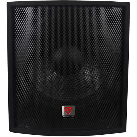 SBG1158 15" Passive Pro DJ Subwooer, 800W Peak/400W RMS, 8 Ohm, MDnet, Pole Mount, Binding Post/Spea