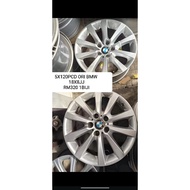 USED SPORT RIM 18 INCH ORIGINAL BMW F10 5X120PCD 8JJ RM320 1BIJI