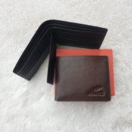 Auris Men's Wallet Genuine Leather Mill Soft Men's Folding Wallet Genuine Cowhide Soft Auris Origina