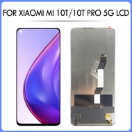 6.67 สำหรับ Xiaomi Mi 10T Mi10T Pro 5G สัมผัสหน้าจอ LCD หน้าจอดิจิตอลแทนการประกอบสำหรับ M2007J3SY จอ