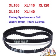 【DOOL】100XL 110XL 120XL 130XL 140XL 037 Timing Belt Rubber Belt 10mm Width 1/5'' Pitch