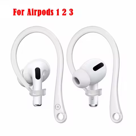 Silicone Ear Hooks For Apple Air Pods Pro2 Accessories Anti-fall Bluetooth Earphone Holder For Airpo