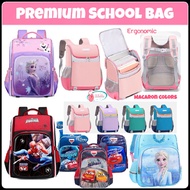 [LIL BUBBA] PREMIUM SCHOOL BAG/ELSA BAG/ MCQUEEN BAG/ SPIDERMAN BACKPACK