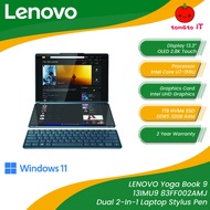 LENOVO Yoga Book 9 13IMU9 Dual Touch 2-In-1 Laptop - 13.3" 2.8K OLED/U7-155U/32GB DDR5/1TB SSD/Intel