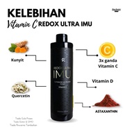 (AAWLEEYA Official Store) HOT ITEM REDOX ULTRA IMU 300ml + FREE GUIDELINE PROTOKOL PEMAKANAN + FREE 