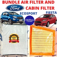 FORD BUNDLE Cabin Filter + Air Filter For FORD ECOSPORT and FORD FIESTA 2014 TO 2018