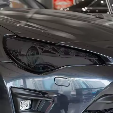 For Toyota 86 2012-Present TPU Blackened Headlight Taillight Foglight Protective Film Headlight Tail