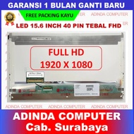 HP LED LCD Elitebookhp 8570W 8570P 8560W 8560P 8560 15.6 Inch 40 Pin Full HD Thick