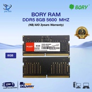 BORY DDR5 8GB 5600MHz High-Performance RAM for Laptop - 3-Year Warranty