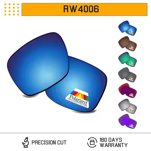 Rarayvix Polarized Replacement Lenses UV400 Protective Compatible with Ray-Ban Meta Wayfarer RW4006