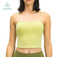 FUYOGI Chest Pads Yoga Tank Tops