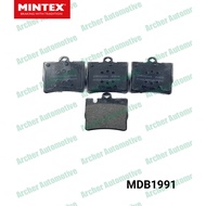Rear Brake Pads BENZ C-Class W203 Coupe 180 200Kompressor Year 2000/ Sport Chassis