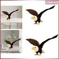 [BububuMY] Eagle  Toy  Figure Toy Soft Comfortable Home Decoration Eagle Stuffed Toy for Valentines 