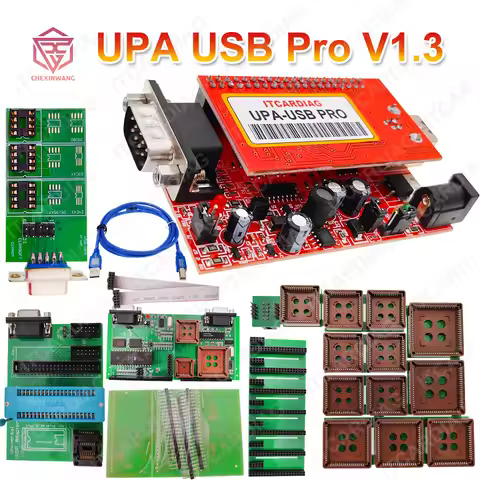 ITCARDIAG UPA-USB PRO V1.3 SN : 050D5A5B UPA USB ECU Chip Tunning Tool Add New Scripts with NEC Func