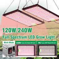 LED Grow Light SamsungLM301H 120W 240W Dimmable full spectrum quantum board grow light for flowering