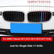 3pcs/lot Car Grille Network Decor Trims Grill Sticker for BMW E46 F30 E90 3 Series Car Style BMW Gri