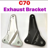 HONDA C70 EXHAUST STAY - EXHAUST BRACKET (ST) // HONDA LAMPU BULAT C70 EXHAUST BRACKET HOLDER EKZOS 