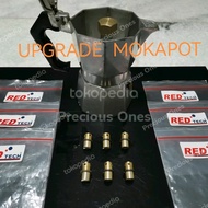 upgrade moka pot mokapot 1 2 3 4 6 9 10 12 cup bialetti brikka gasket