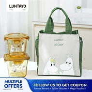 LUNTAYO x Moomin Canvas Lunch Box Bag Bento Box Handbag