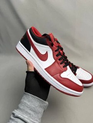 新晉市售天花板！綠X版本 Air Jordan 1 Low 白紅黑 港碼全尺碼現貨