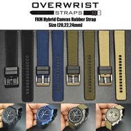 FKM Hybrid Canvas Rubber Strap
