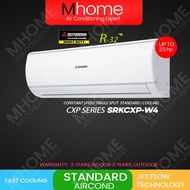 SAVE 4.0 (KLANG VALLEY ONLY) Mitsubishi 1HP/1.5HP/2HP R32 Air Conditioner Inverter-YXP/Non Inverter-CXP