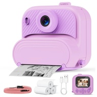DIY Instant Print Camera 48MP Toddler Camera Instantanea 1080P HD Kids Camera Ages 3-12 Toy Cameras 