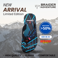 Braider Relief Series Sandal Gunung Japit 38-42 Cewek Cowok Karet Anti Selip Nyaman Dipakai