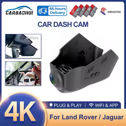4K Dash Cam for Land Rover Discovery Sport 2015-2019, For Jaguar XF XE 2016-2021,F-PACE 2016-2021, E