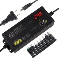 3V - 24V 1.5A 36W Universal Adjustable DC Power Supply Kit AC Adapter Speed Control Volt Display ON 