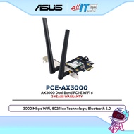 ASUS PCE-AX3000 PCIe WiFi 6 Adapter AX3000 Dual Band Bluetooth 5.0 MU-MIMO OFDMA WPA3 Desktop Wirele