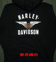 2017全新新款 HARLEY DAVIDSON 哈雷 騎士 純棉 連帽外套 型號 99084