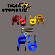 Rear Shock Absorber + Grand CNC Duck Bolt Raiser Rear Shock Absorber Heightener 280mm 320mm 340mm 36