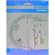 Shimano 105 FC-5800 2x11 Speed 39T Chainring, Silver, For 53/39T Large Chainring