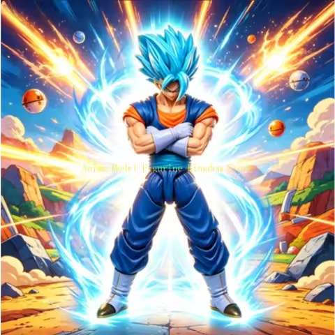 24H SHIP Stocked YG-OC Studio Vegito / Vegetto Dragon Ball SHF Super Saiyan God/SSJ Action Figures F