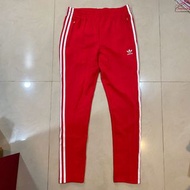 Adidas 紅色運動長褲
