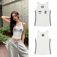 Badblood Brand Jersey Style Vest - Embroidered Logo, Slim-Fit Summer Streetwear
