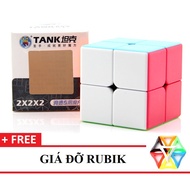 ️ ️ Rubik 2x2 TANK educational toy with cube FN0408 - FREE 1 RUBIK BASE