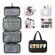 Large Hanging Hook Toiletry Bag Waterproof Folding Handbag Travel Makeup Cosmetic Razor Storage Bag 