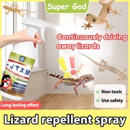 Permanently drive away lizards AL lizard repellent lizard repellent spray gecko repellent  Effective