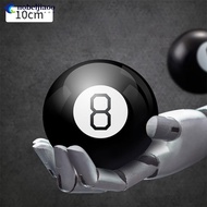 NOBELJIAOO Prophecy Ball 10cm Magic 8 Ball Prophecy Black 8 Magic Ball Magic Props New Strange Gift 