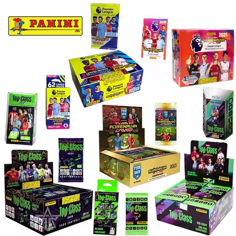 Panini 2025 365 Top Class Premier League Football Star Trading Card Box Messsi Ronaldo Neymar Birthd