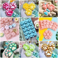 Cat's paw mold, silicone mold, cat's paw, dog's paw, bear's paw, 3d paw mold, jelly, ice soap cake